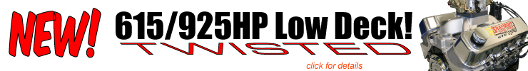 615/925HP Twisted Low Deck Pump Gas Engine